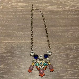 JCrew Rainbow Statement Necklace